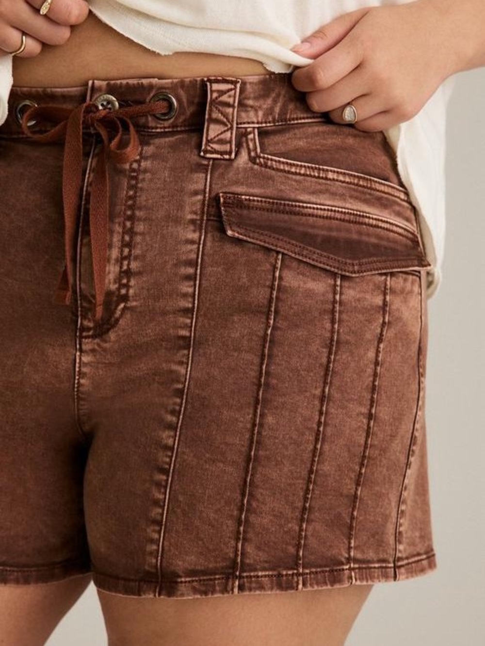NWT Torrid High-rise Utility Shorts